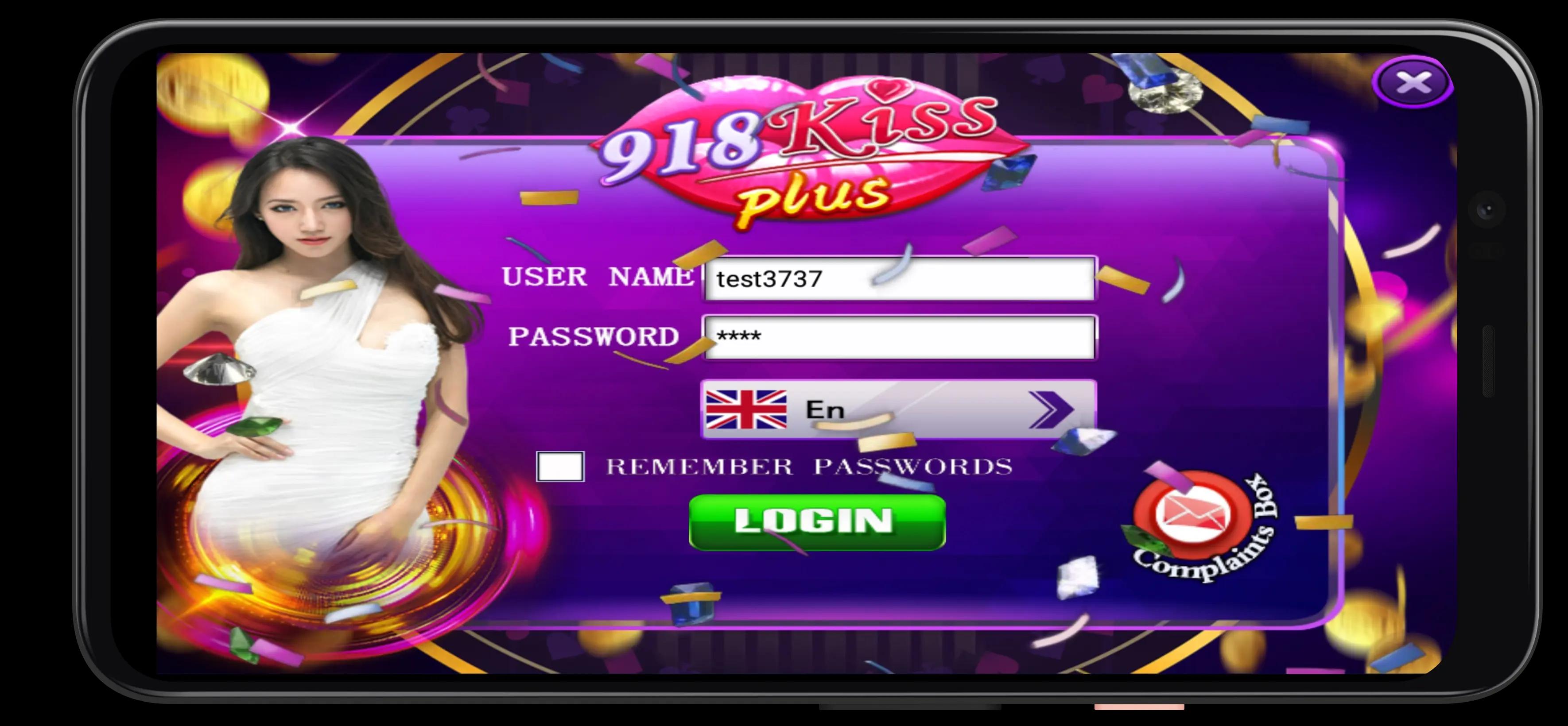 918Kiss Plus Lobby Screenshot